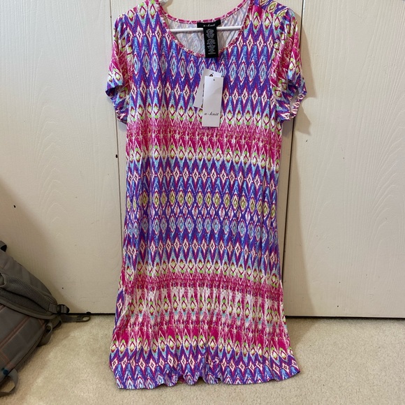 U-Knit Dresses Dresses & Skirts - NWT U-knit dress or swimsuit cover up
